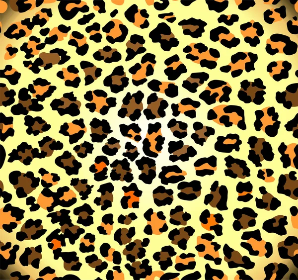 Seamless leopard pattern — Stock Vector