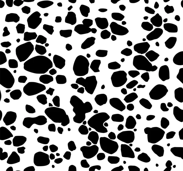 Seamless dalmatian print — Stock Vector