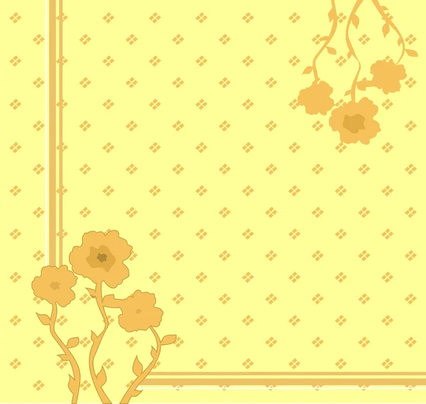 Fondo floral — Vector de stock