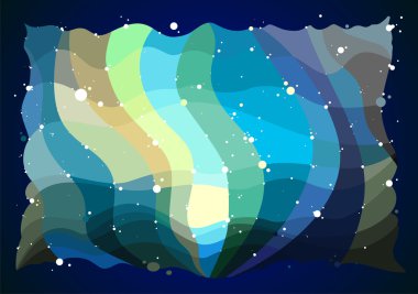 Soyut deniz arkaplanı