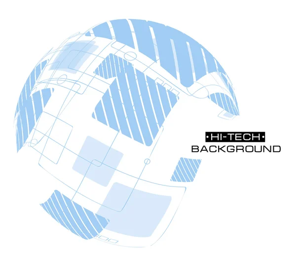 yüksek teknoloji tasarlamak vektör arka plan belirleme.