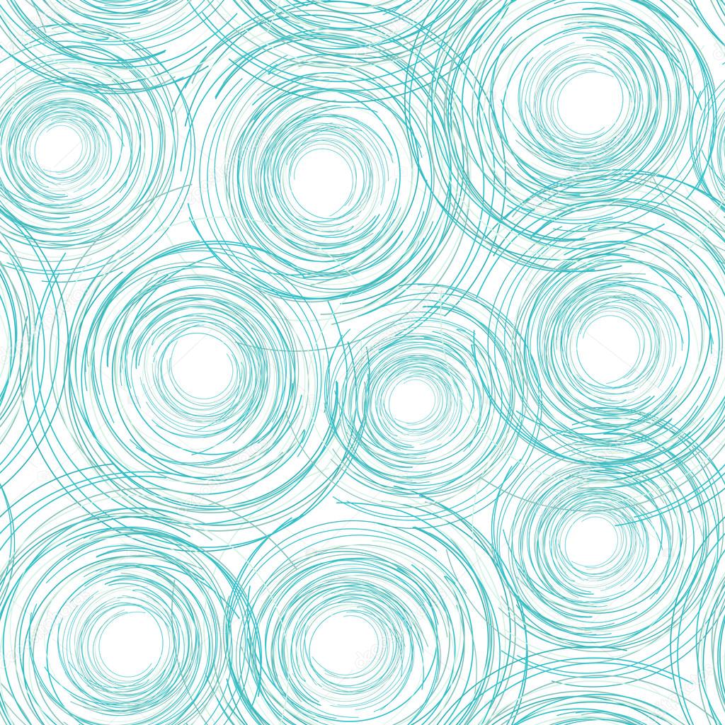 Abstract bluegreen swirls seamless background. Stock Vector Image by