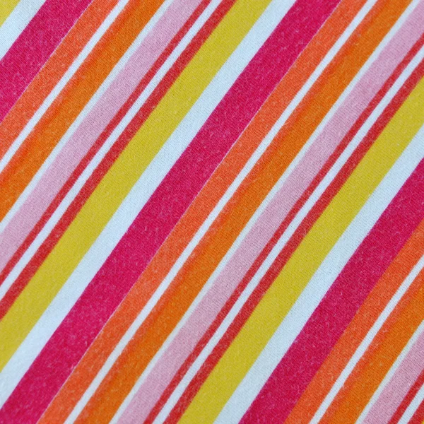 Colorful striped fabric pilling sqared — Stock Photo, Image