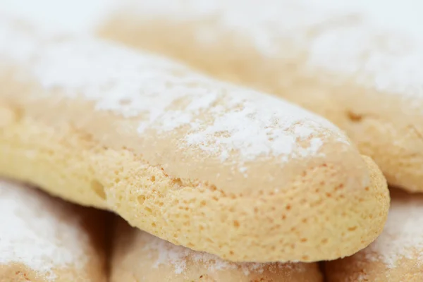 Σαμπάνια μπισκότα μακροεντολή — Φωτογραφία Αρχείου