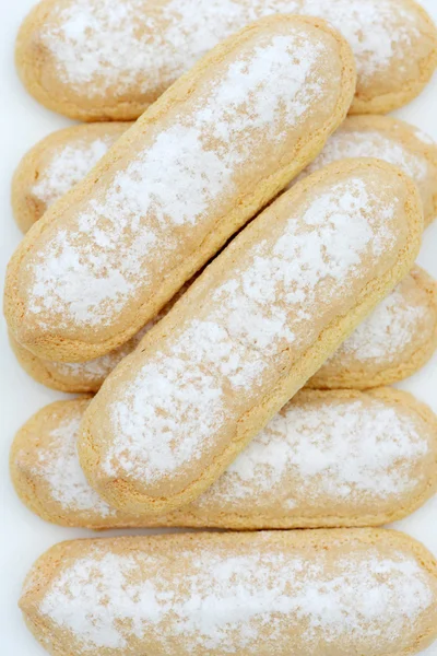 Biscoitos e Champagne Icing Sugar Imagens De Bancos De Imagens Sem Royalties