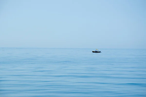 Lonely fisherman — Stock Photo, Image