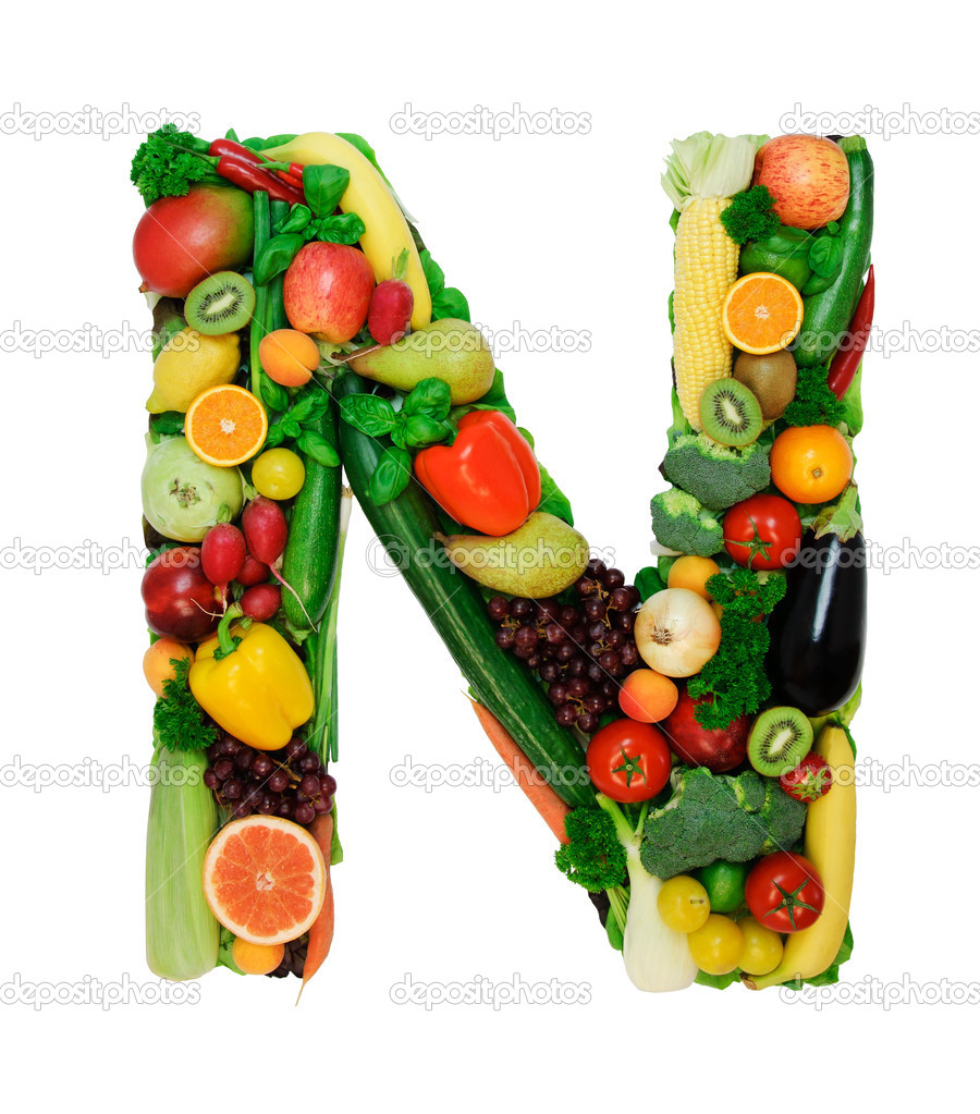 Healthy alphabet N Stock Photo by ©Johny87 50153895