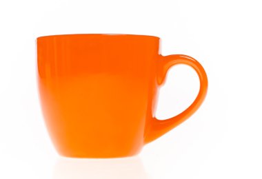 Turuncu çay bardağı