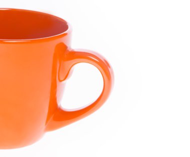 Turuncu çay bardağı