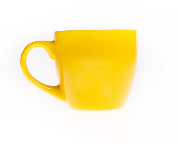 La taza de té amarillo — Foto de Stock