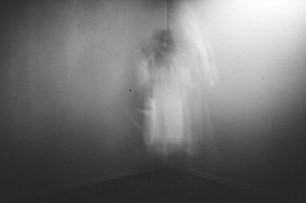 Fotografía Terror Poltergeist Habitación Fantasma —  Fotos de Stock