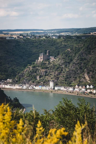 Scenic View Unesco World Heritage Site Upper Middle Rhine Valley — Stock Photo, Image