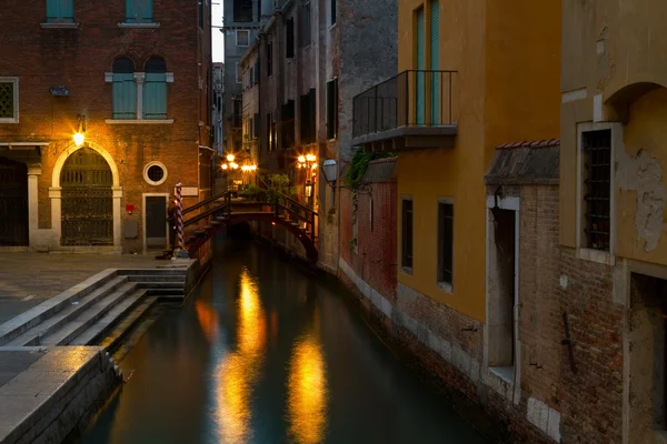 Venedik, romantik şehir. — Stok fotoğraf