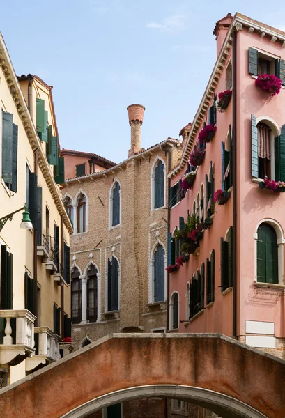 典型的なヴェネツィア建築. — ストック写真