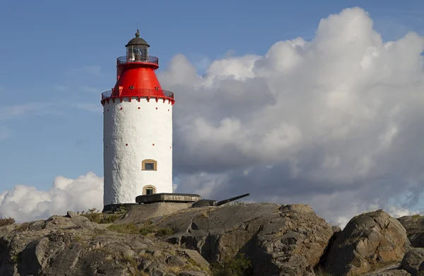 Landsort deniz feneri, İsveç. — Stok fotoğraf