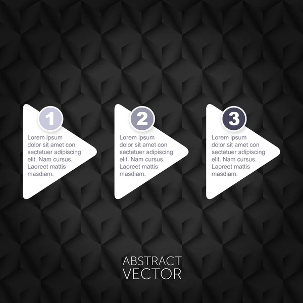 Flechas vectoriales abstractas — Vector de stock