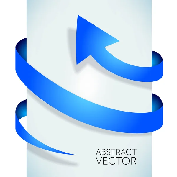 Абстрактная векторная стрелка — стоковый вектор