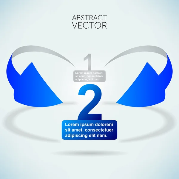 Abstrakt vektorpilar — Stock vektor