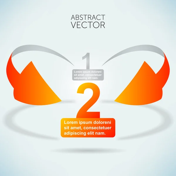 Abstrakt vektor pilen — Stock vektor