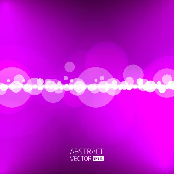 Abstracte violet bubbels vector achtergrond — Stockvector