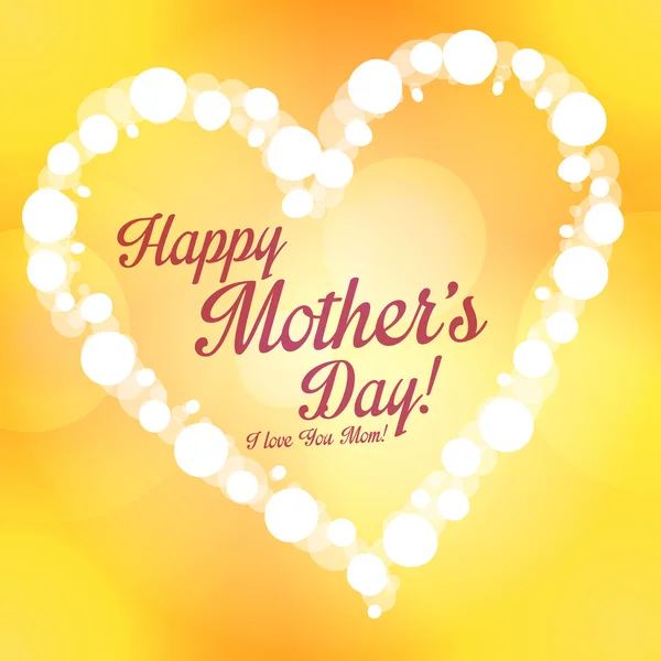 Happy Mother's Day vector background — Stock Vector