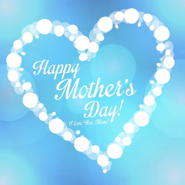 Happy Mother's Day vector background — Stock Vector