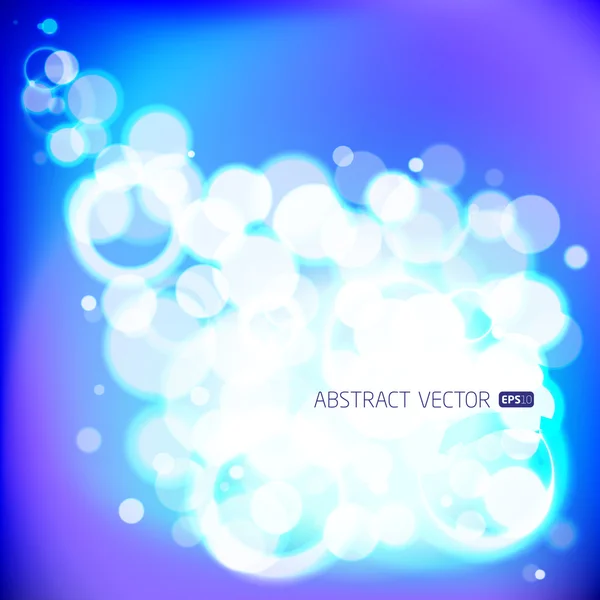Absztrakt vektor buborékok háttér — Stock Vector