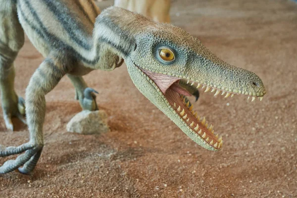 Репліка Динозавра Палеонтологічному Музеї Куенки Кастилія Манча Іспанія — стокове фото