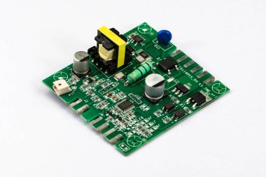 Kahve öğütücüsünün elektronik tahtası.