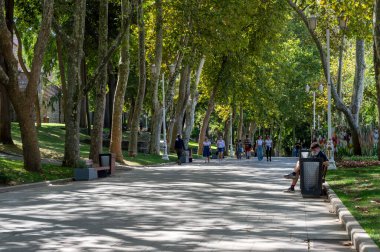 09 05 2021 İstanbul Türkiye Glhane Park Boğazı 