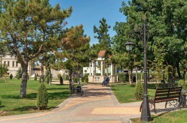 Tiraspol, Transnistria 'daki Alexander Suvorov Meydanı