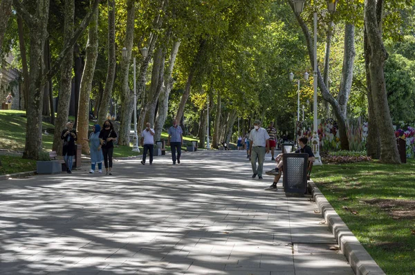 09 05 2021 İstanbul Türkiye Glhane Park Boğazı 