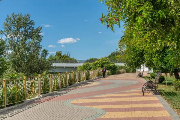 Catherine Park Tiraspol Transnistrië — Stockfoto