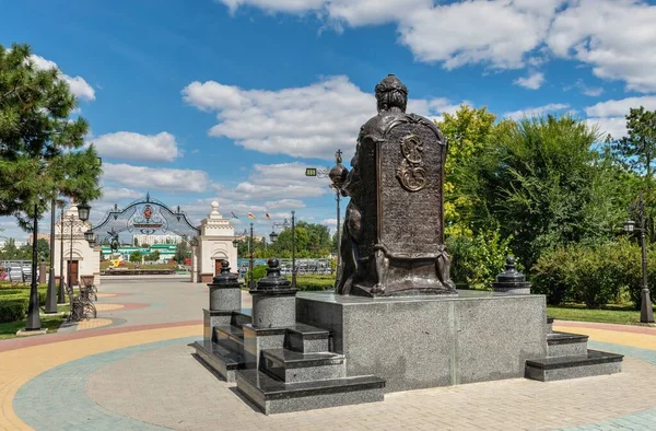 Tiraspol Transnistria Daki Büyük Catherine Anıtı — Stok fotoğraf