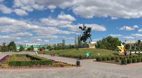 Anıt Alexander Suvorov Tiraspol Transnistria Içinde — Stok fotoğraf