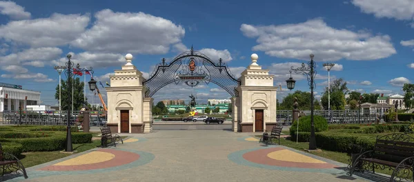 Catherine Gate Tiraspol Transnistrië — Stockfoto