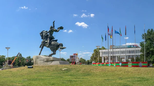 Anıt Alexander Suvorov Tiraspol Transnistria Içinde — Stok fotoğraf