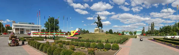 Praça Alexander Suvorov Tiraspol Transnístria — Fotografia de Stock