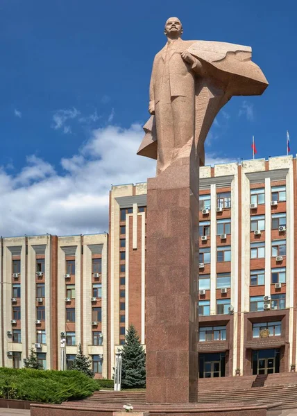 Lenin Denkmal Tiraspol Transnistrien — Stockfoto