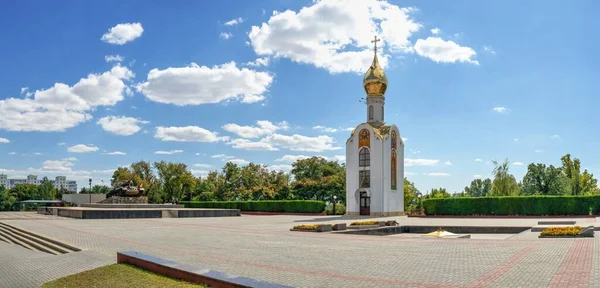 Památník Slávy Tiraspolu Podněstří — Stock fotografie