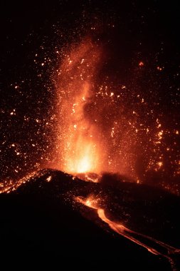 Cumbre Vieja 'da volkan patlaması, La Palma Adası, Kanarya Adaları