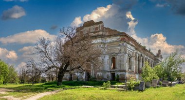 Lymanske köyündeki Katedral, Odessa bölgesi, Ukrayna