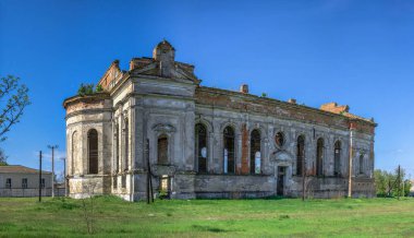 Lymanske köyündeki Katedral, Odessa bölgesi, Ukrayna
