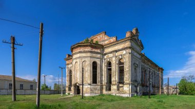 Lymanske köyündeki Katedral, Odessa bölgesi, Ukrayna