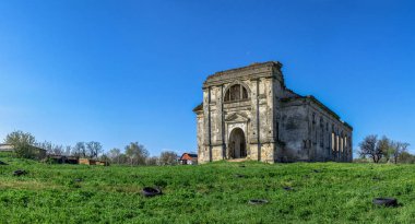Kamenka köyündeki Katolik kilisesi, Odessa bölgesi, Ukrayna