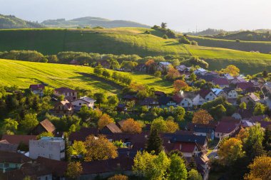 Slovakya 'nın Turiec bölgesindeki Podhradie köyünün ayrıntıları