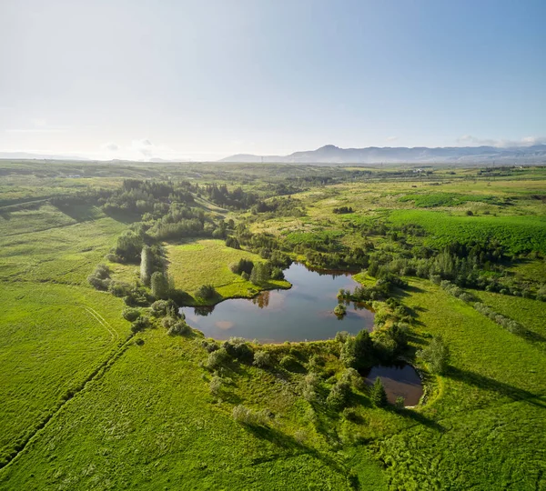 Lake Green Valley Highlands — Stock Photo, Image