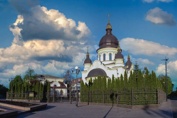 Igreja Catedral Kropyvnytskyi Ucrânia — Fotografia de Stock