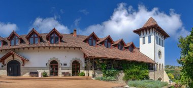 Moldova 'nın Purcari köyündeki Chateau Purcari Şaraphanesi
