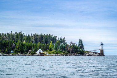 Acadia Milli Parkı, Maine bir tanınmış nokta Robinson ışık